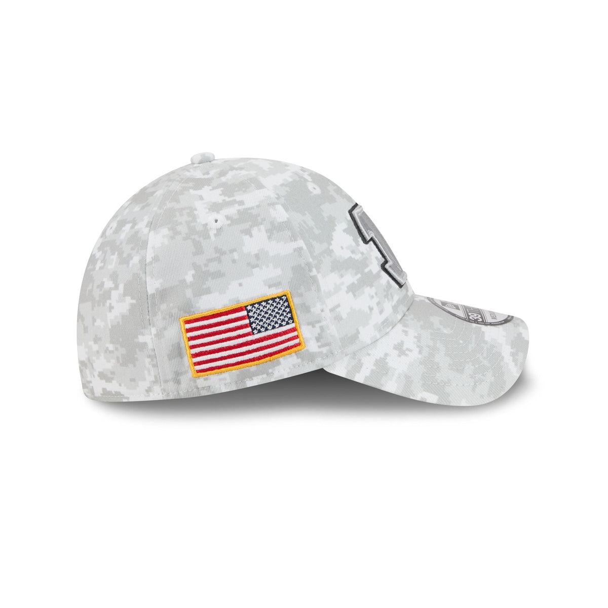 Cincinnati Bengals 2025 Salute to Service Fan Gear 39THIRTY Stretch Fit Hat