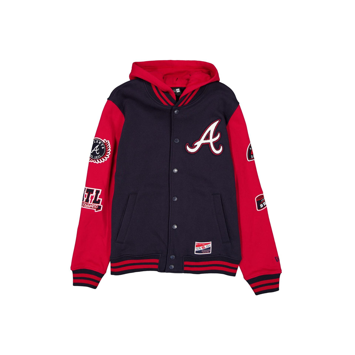 Atlanta Braves Throwback Patch Jacket