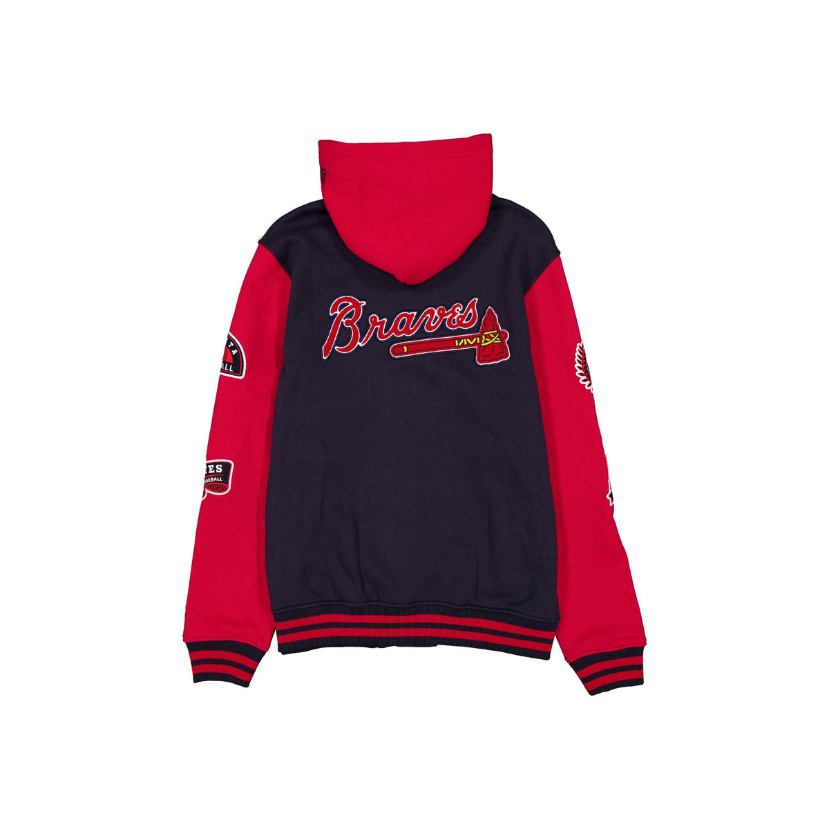 Atlanta Braves Throwback Patch Jacket