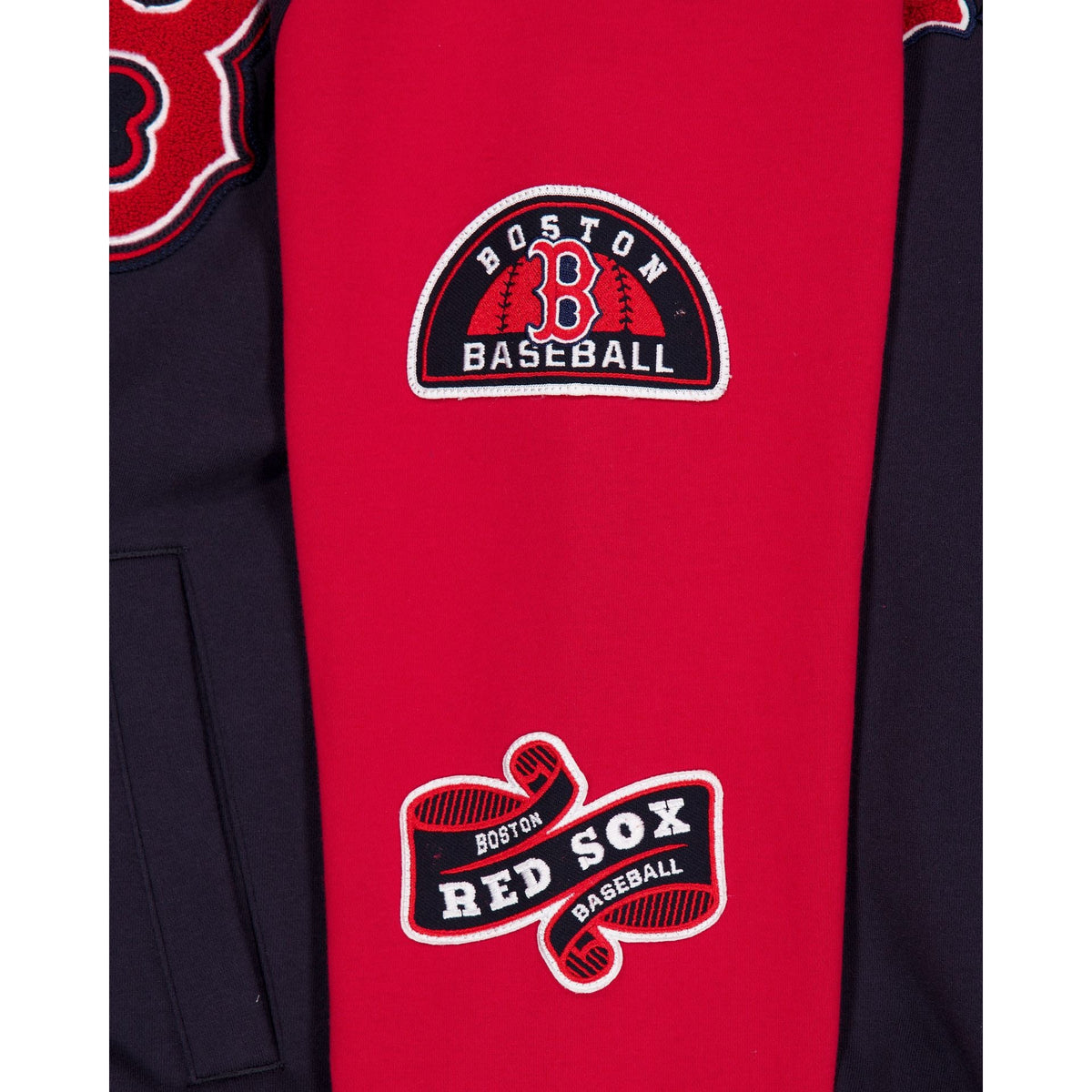 Boston Red Sox Throwback Patch Jacket