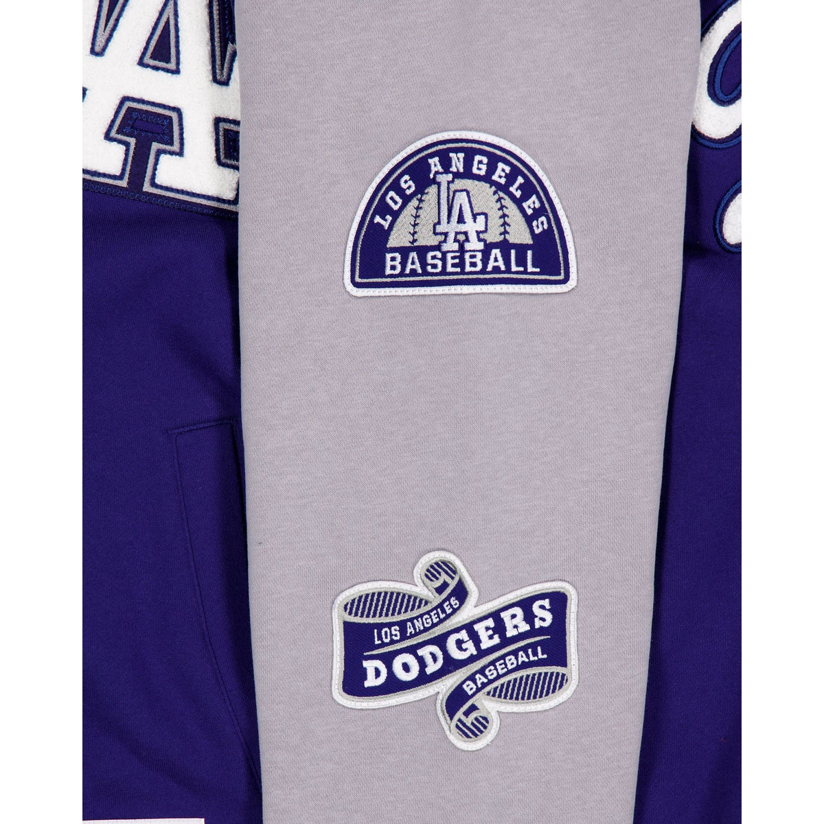 Los Angeles Dodgers Throwback Patch Jacket