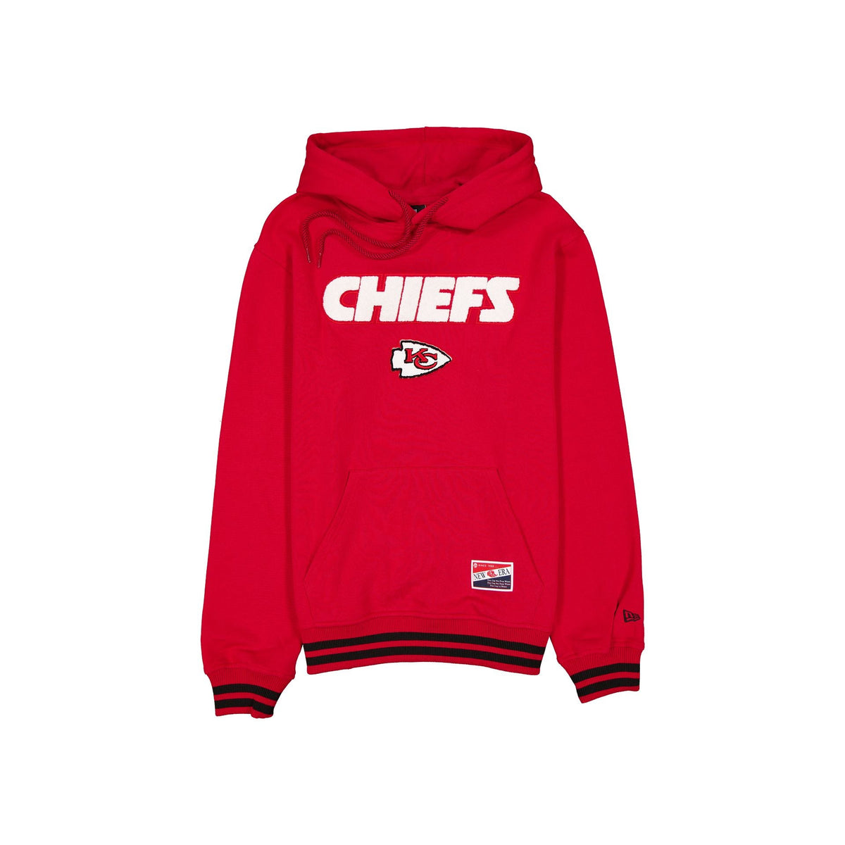 Kansas City Chiefs Throwback Felt Logo Hoodie