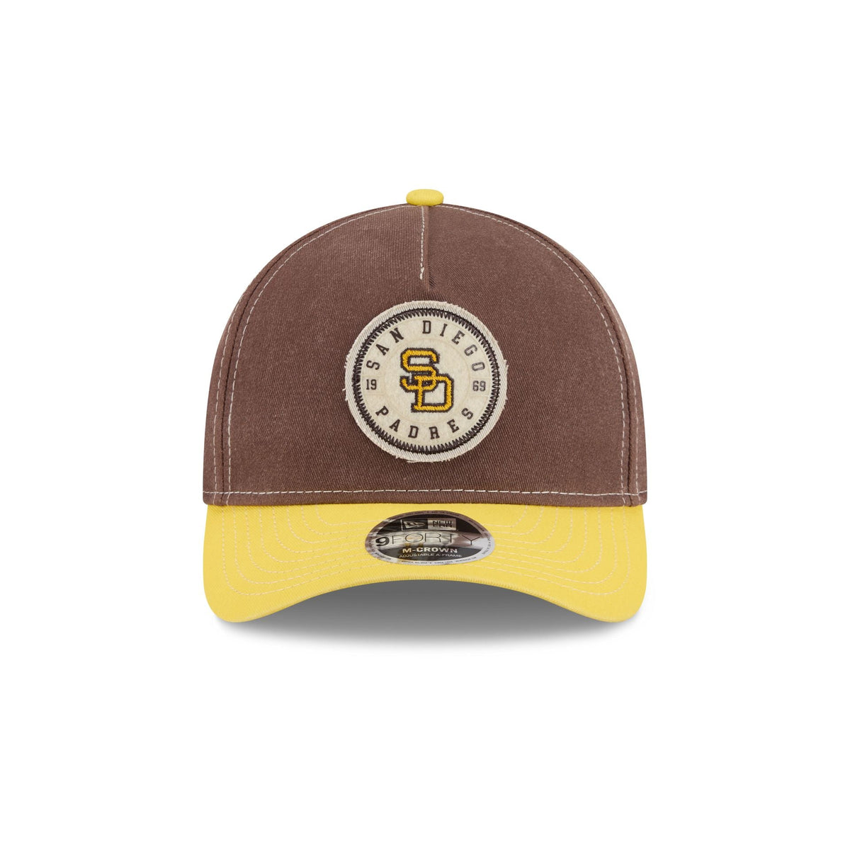 San Diego Padres Felt 9FORTY M-Crown A-Frame Snapback Hat