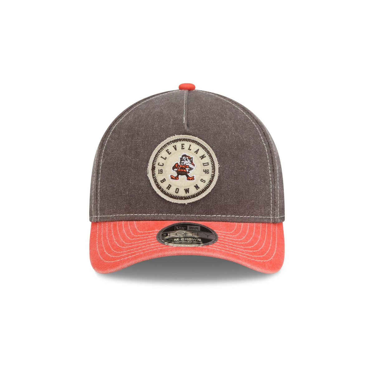 Cleveland Browns Felt 9FORTY M-Crown A-Frame Snapback Hat