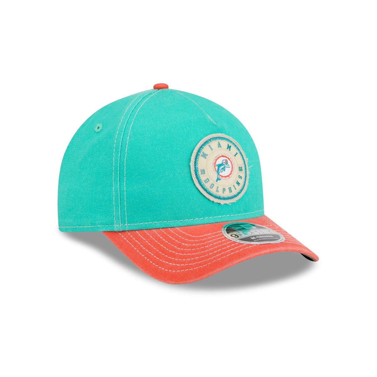Miami Dolphins Felt 9FORTY M-Crown A-Frame Snapback Hat