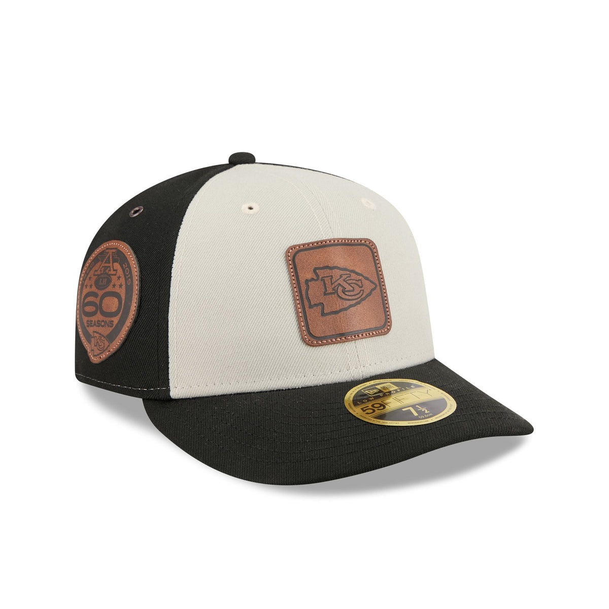 Kansas City Chiefs Quilted Low Profile 59FIFTY Fitted Hat