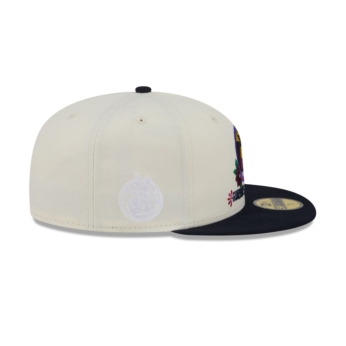 Cleveland Guardians Day of the Dead Sugar Skull Mascot 59FIFTY Fitted Hat