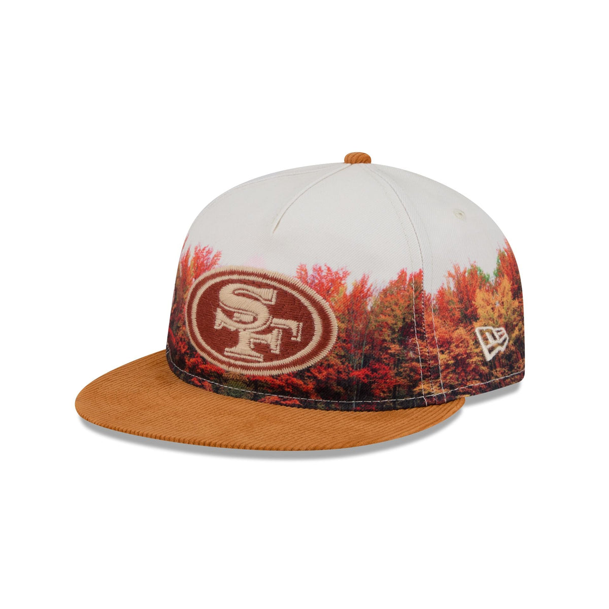 San Francisco 49ers Fall Forest Retro Crown 9FIFTY Adjustable Hat