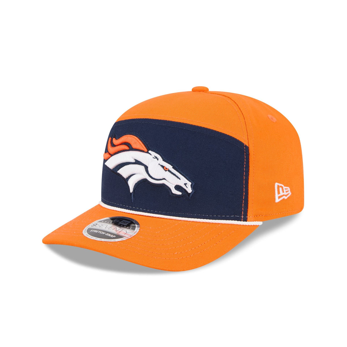 Denver Broncos Split Panel 9SEVENTY Stretch-Snap Hat
