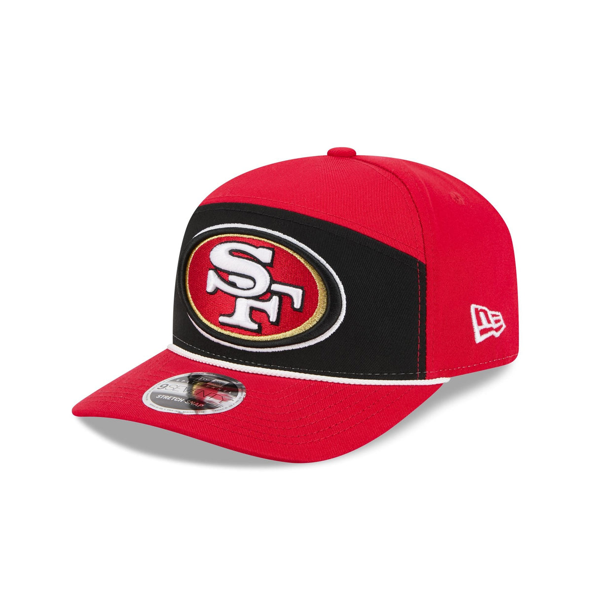San Francisco 49ers Split Panel 9SEVENTY Stretch-Snap Hat