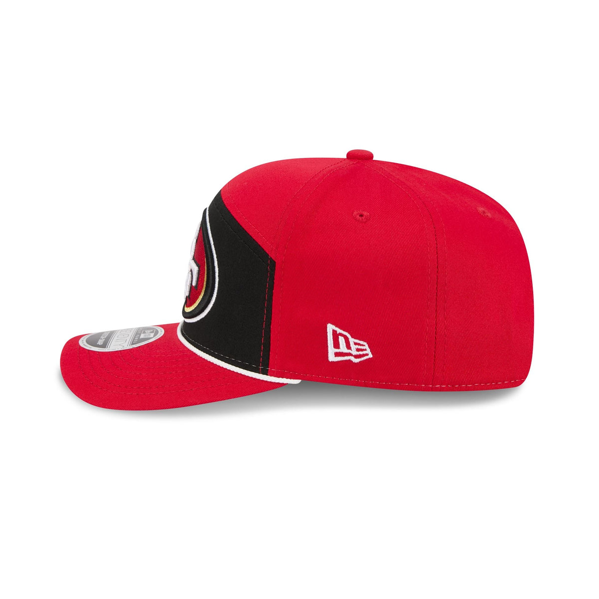San Francisco 49ers Split Panel 9SEVENTY Stretch-Snap Hat