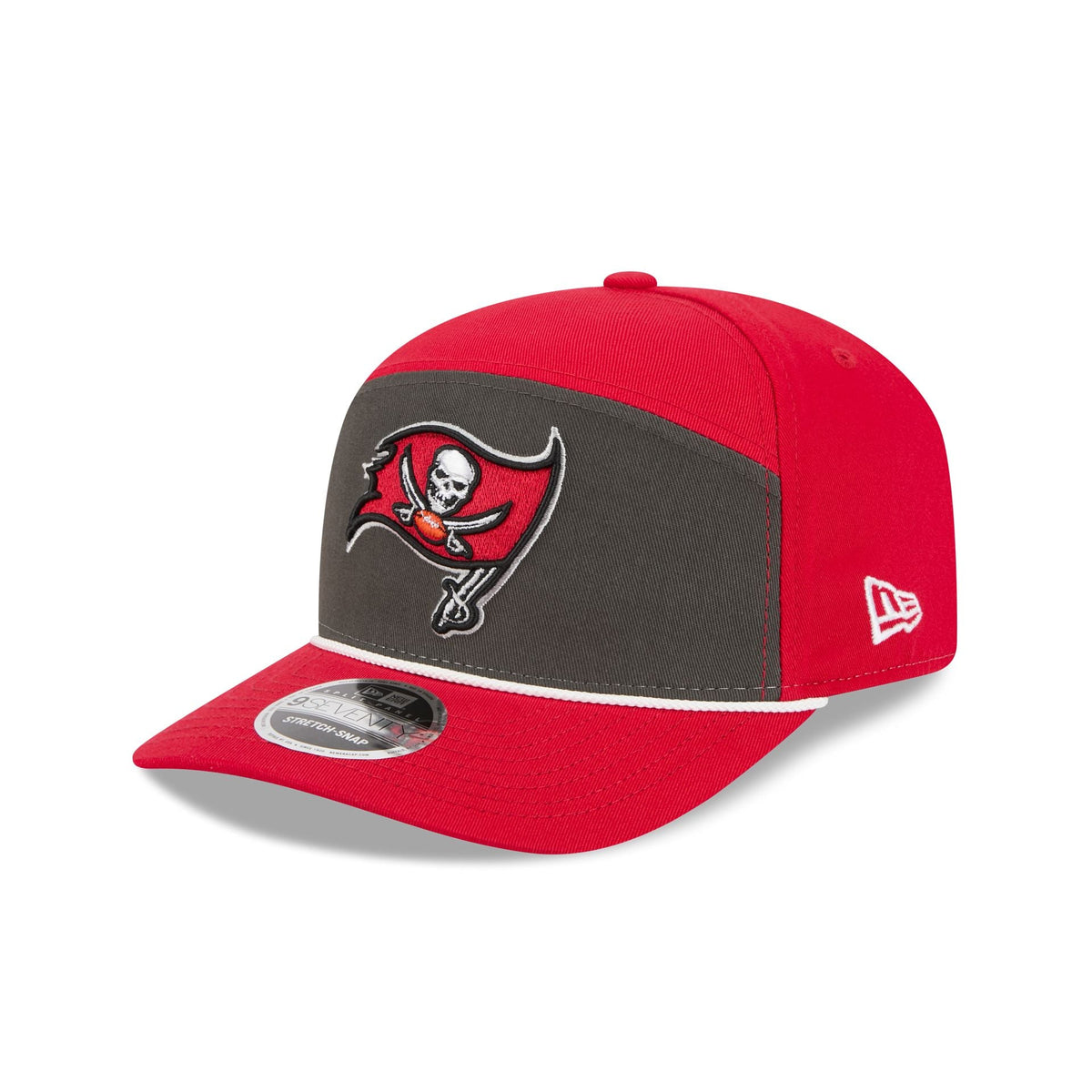 Tampa Bay Buccaneers Split Panel 9SEVENTY Stretch-Snap Hat