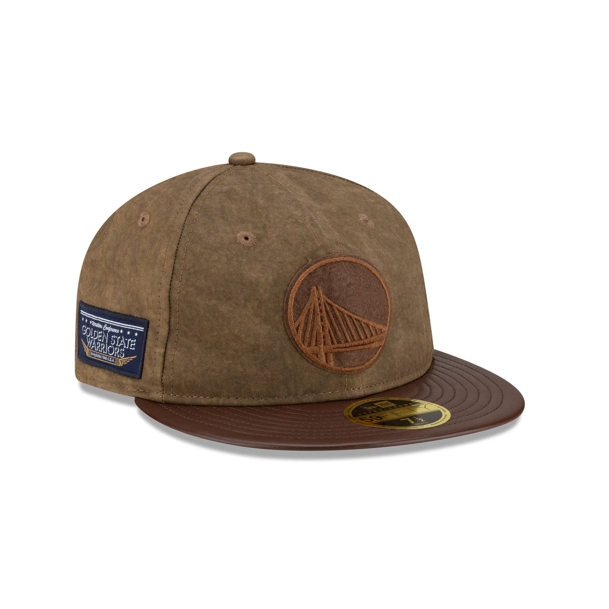 Golden State Warriors Utility Linen Retro Crown 59FIFTY Fitted Hat