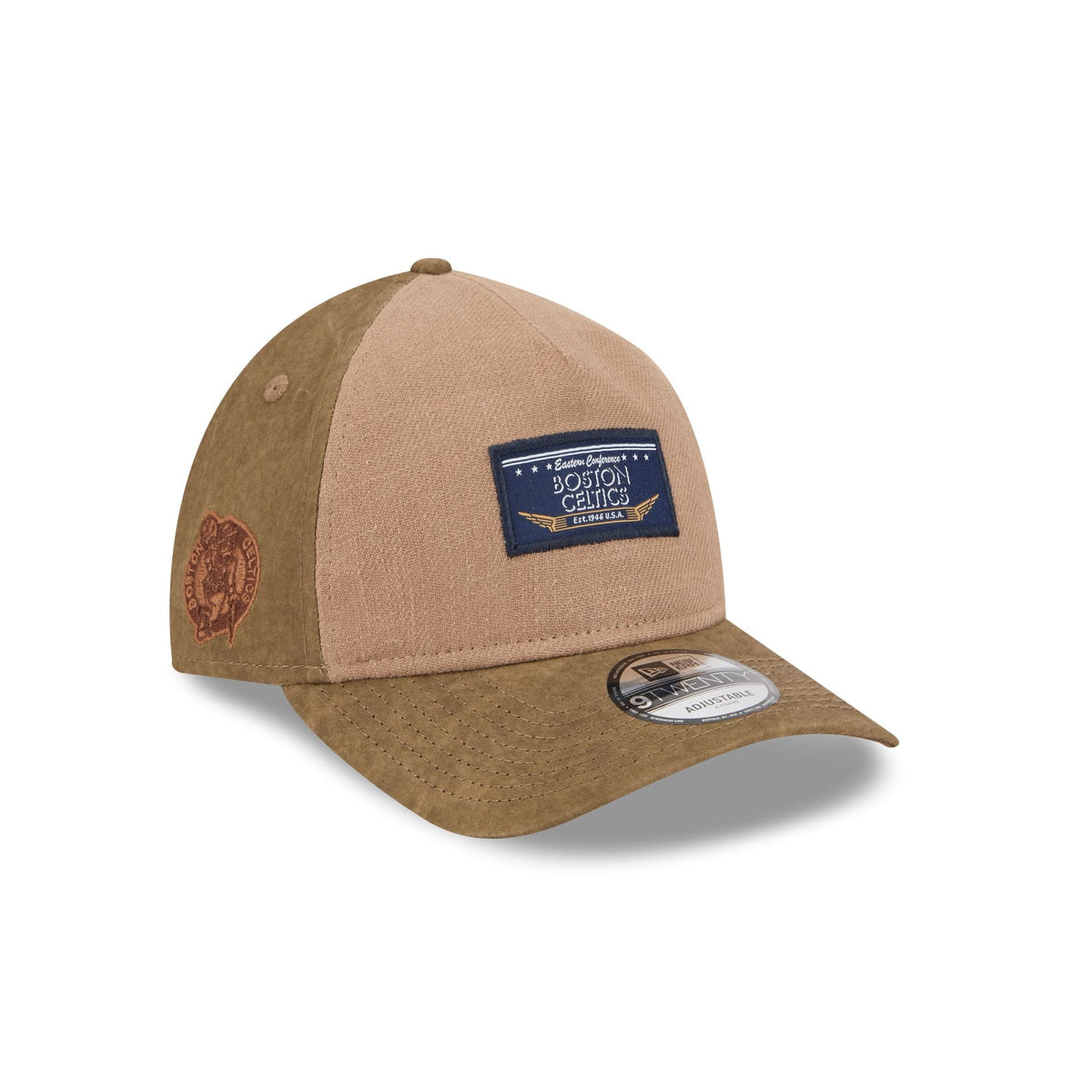 Boston Celtics Utility Linen 9TWENTY A-Frame Adjustable Hat