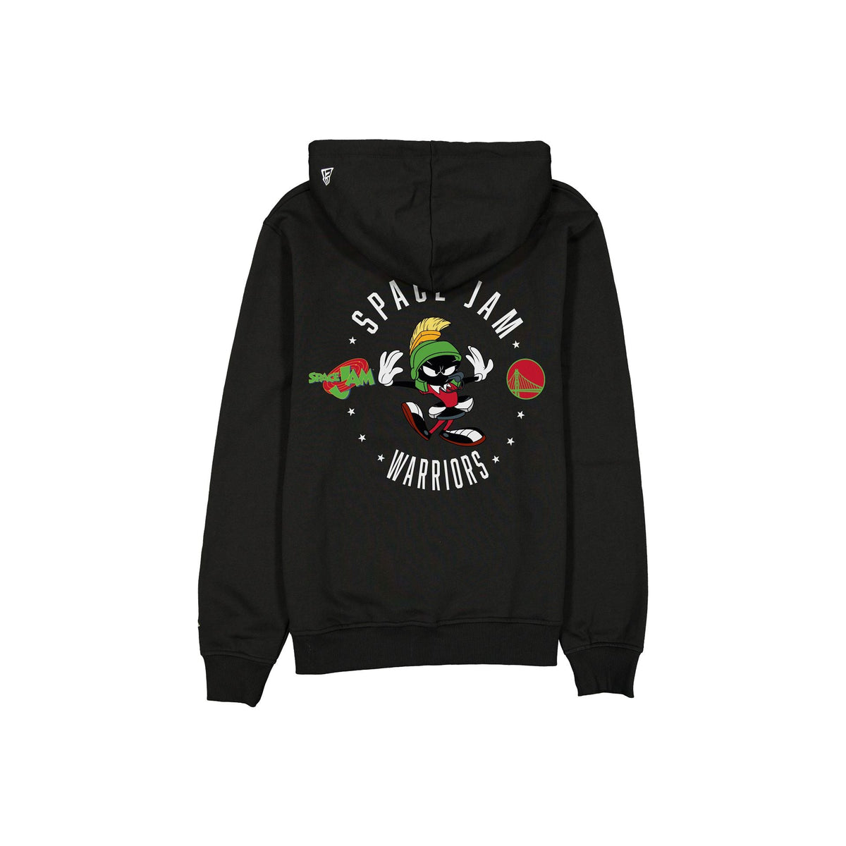 Space Jam x Golden State Warriors Black Hoodie