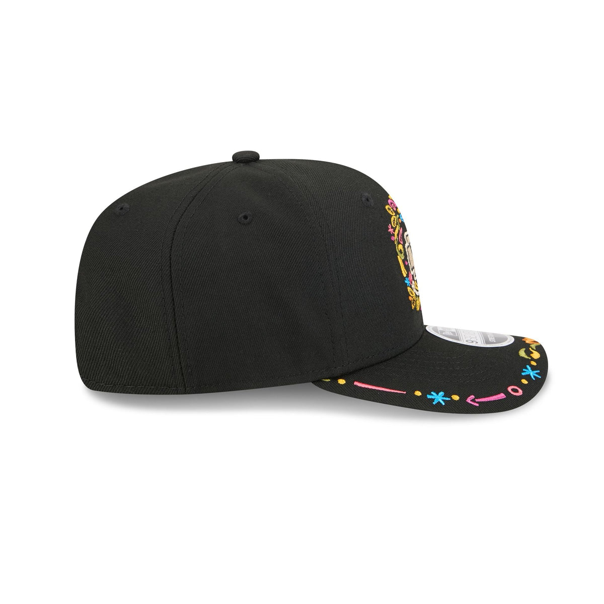 Kansas City Chiefs Black Color Pop 9SEVENTY Stretch-Snap Hat