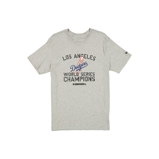 Undefeated x Los Angeles Dodgers 2024 World Series Champions Gray T-Shirt