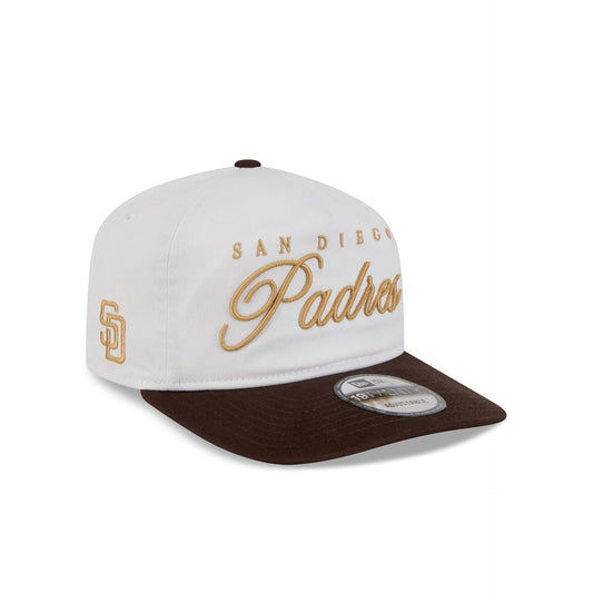 San Diego Padres Gold Scripted 19TWENTY Adjustable Hat