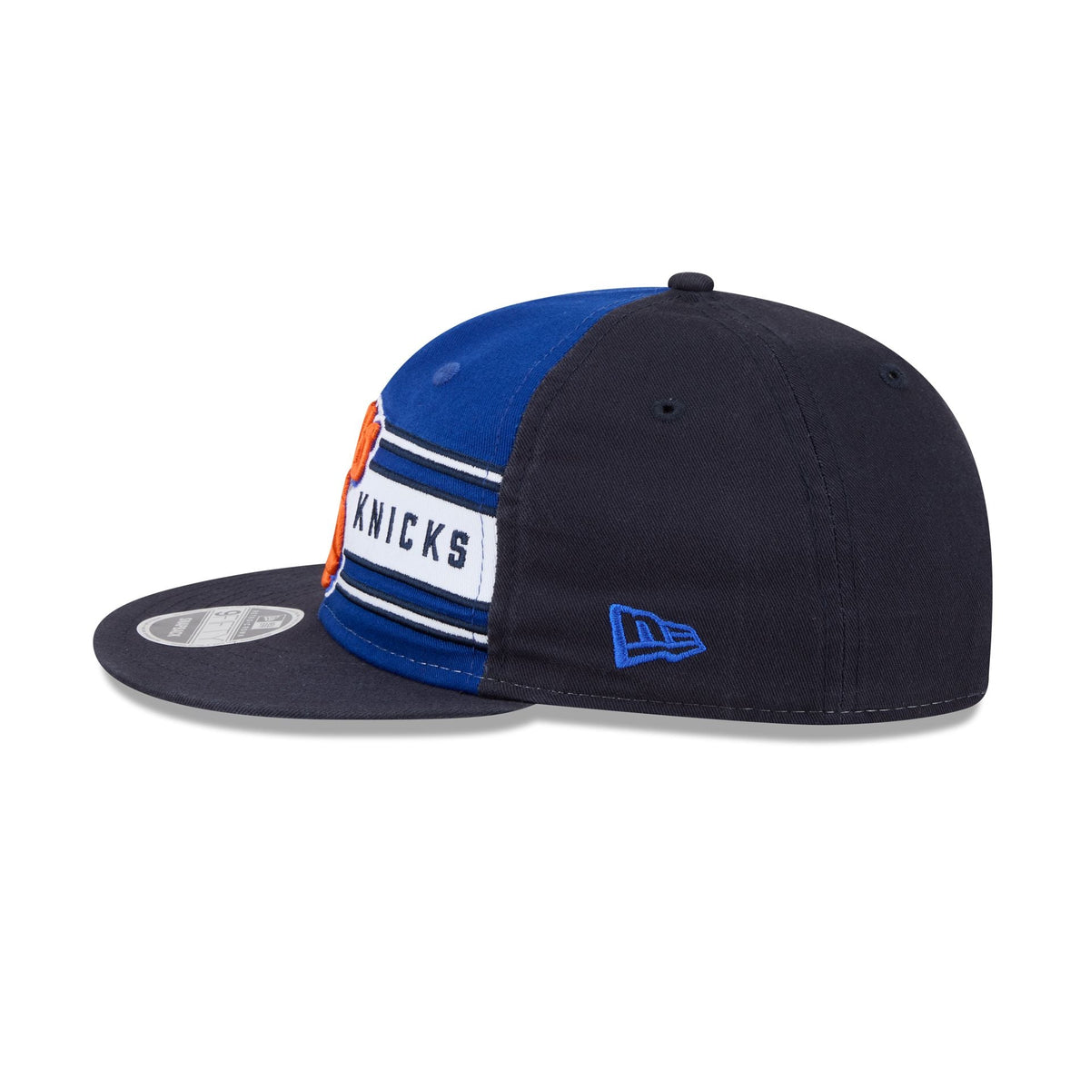 New York Knicks Team Stripes Retro Crown 9FIFTY Snapback Hat