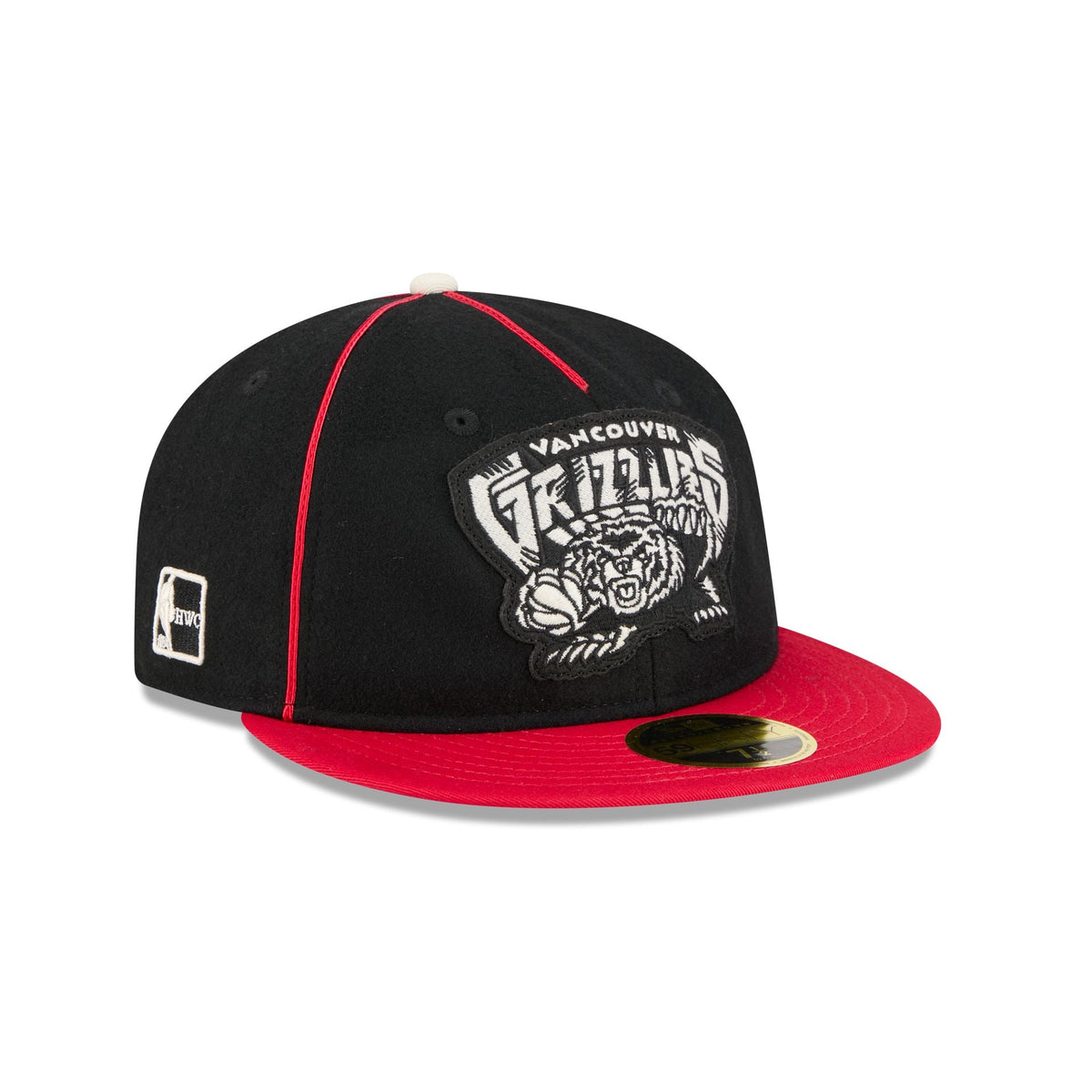 Vancouver Grizzlies Felt Logo Retro Crown 59FIFTY Fitted Hat