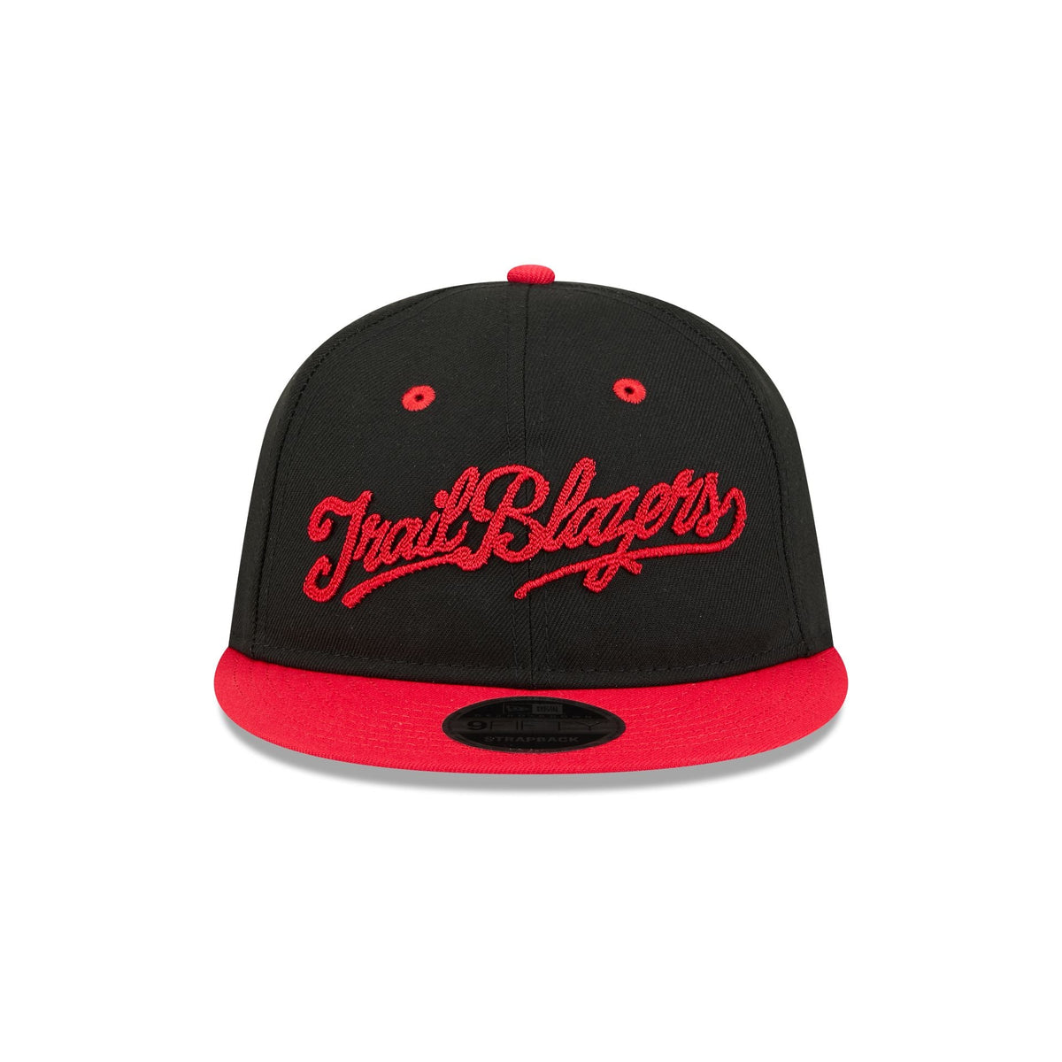Portland Trail Blazers Chainstitch Script Retro Crown 9FIFTY Snapback Hat