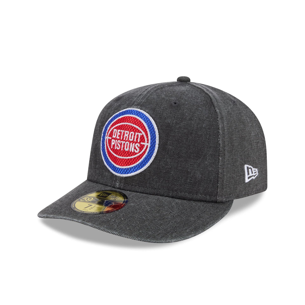 Detroit Pistons Hardwood Classics Diamond Stitch Black 59FIFTY Fitted Hat