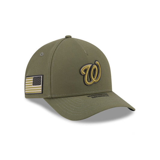 Washington Nationals Armed Forces Day 2026 9FORTY M-Crown A-Frame Snapback Hat