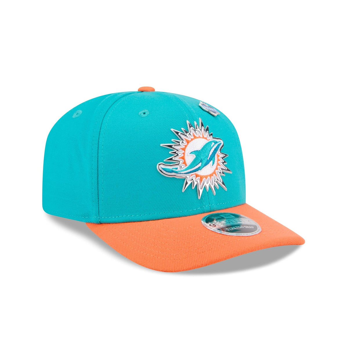 Miami Dolphins 2026 Draft 9SEVENTY Stretch-Snap Hat