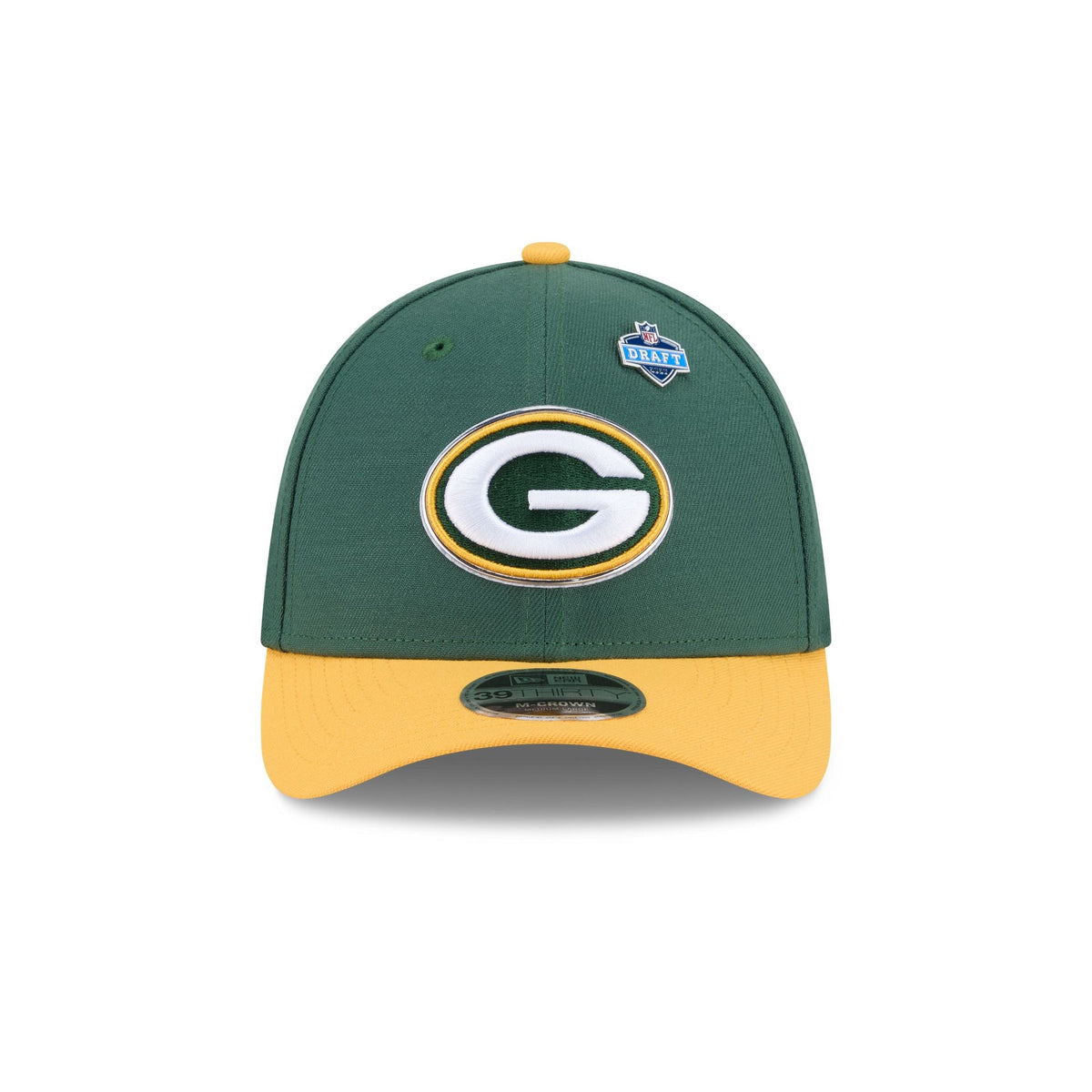 Green Bay Packers 2026 Draft 39THIRTY M-Crown Stretch Fit Hat