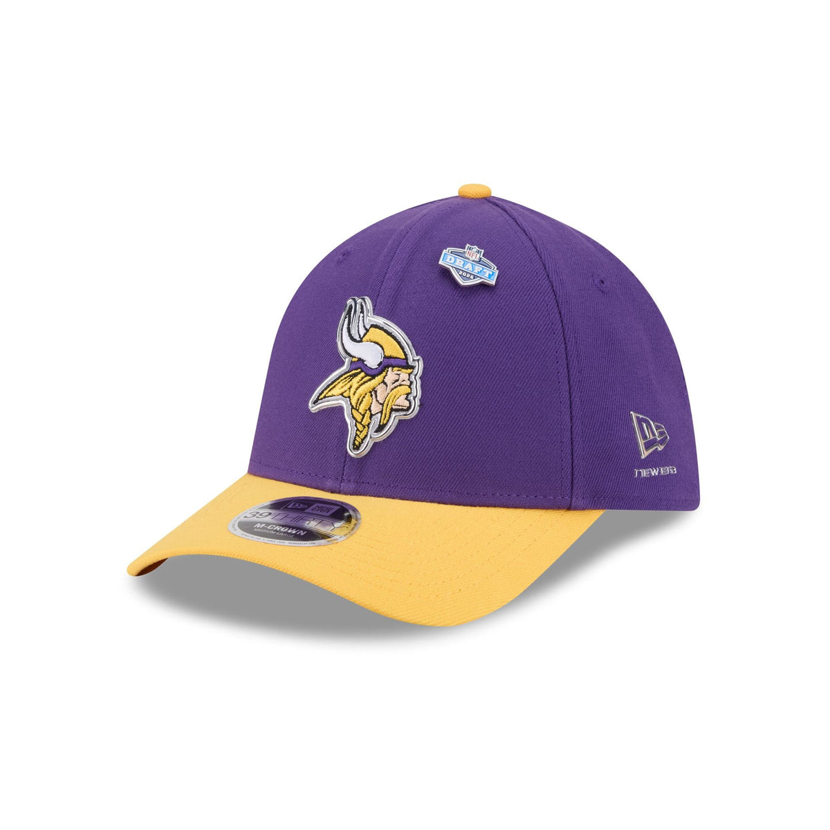 Minnesota Vikings 2026 Draft 39THIRTY M-Crown Stretch Fit Hat