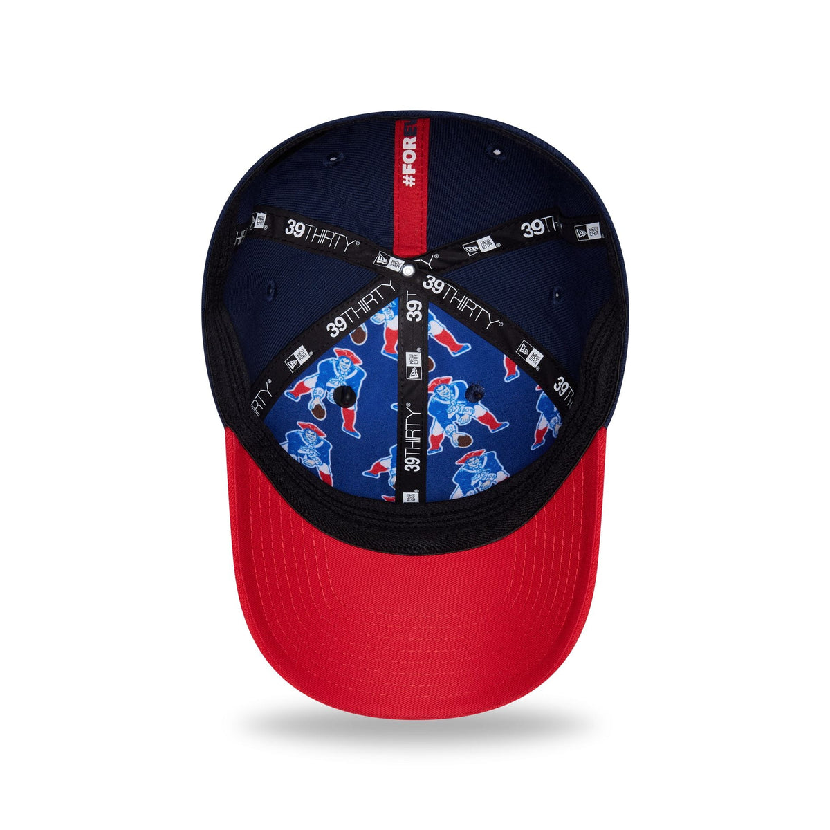 New England Patriots 2026 Draft 39THIRTY M-Crown Stretch Fit Hat