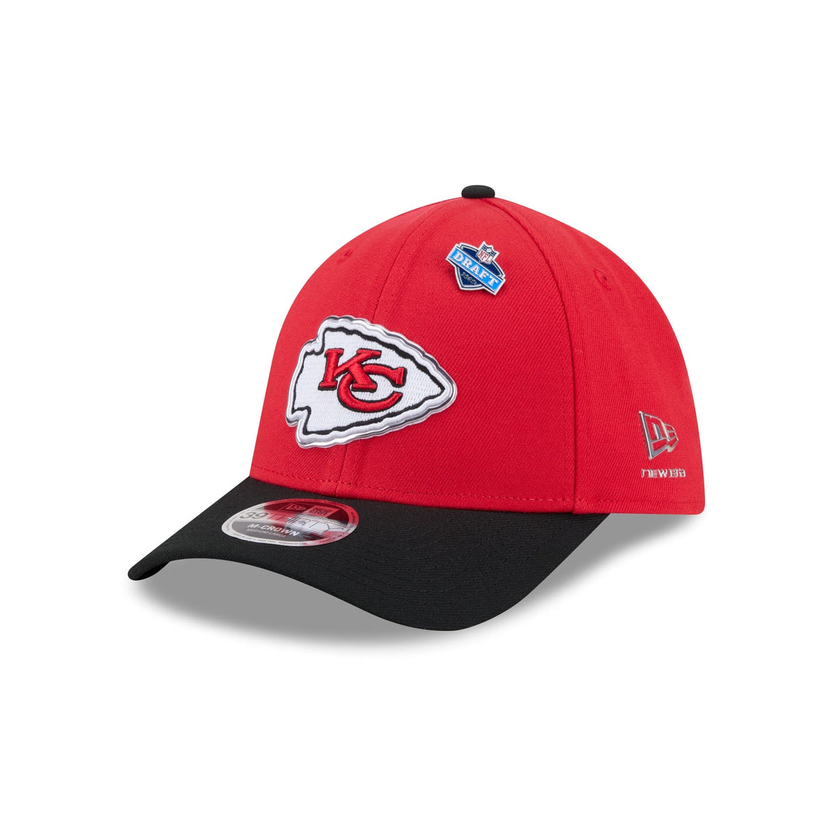 Kansas City Chiefs 2026 Draft 39THIRTY M-Crown Stretch Fit Hat