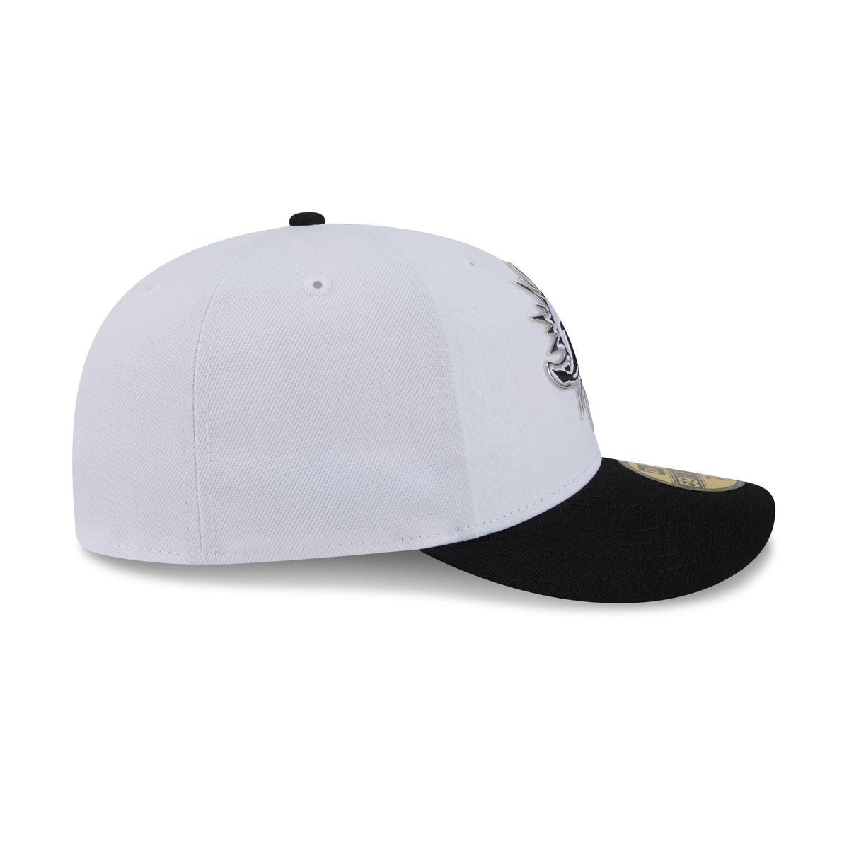 Miami Dolphins 2026 Draft Black and White 59FIFTY Fitted Hat