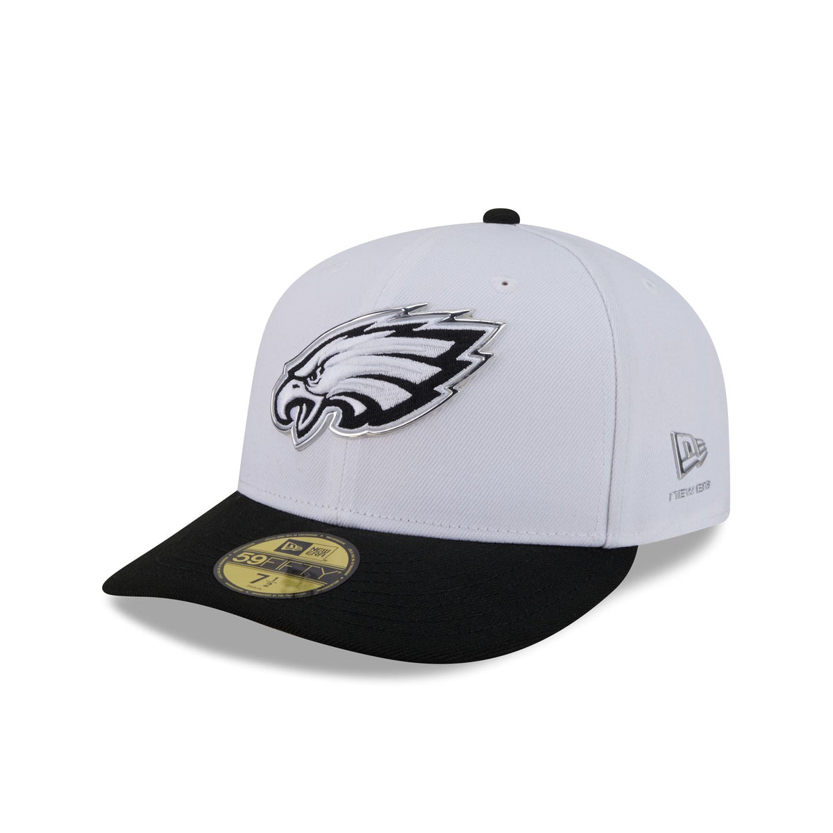 Philadelphia Eagles 2026 Draft Black and White 59FIFTY Fitted Hat