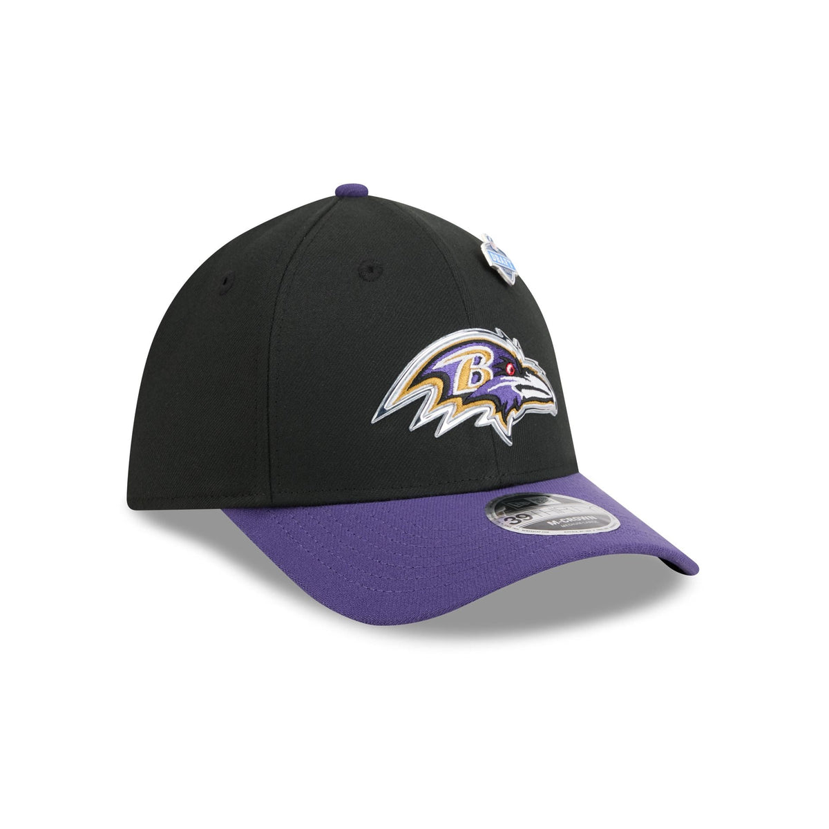 Baltimore Ravens 2026 Draft 39THIRTY M-Crown Stretch Fit Hat