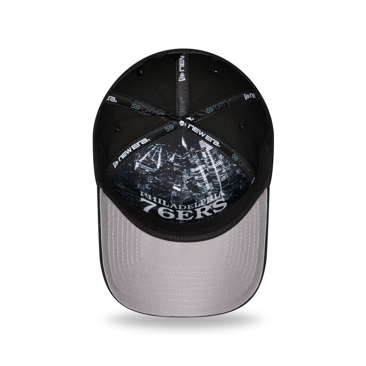 Philadelphia 76ers 2026 Draft Black 59FORTY A-Frame Fitted Hat