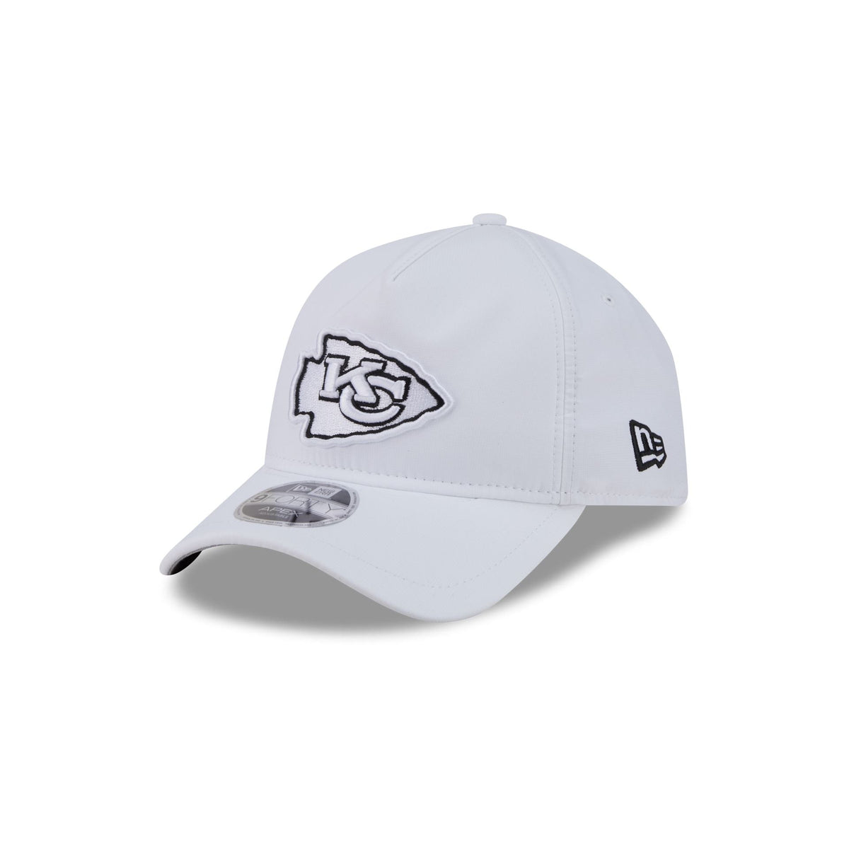 Kansas City Chiefs White 9FORTY APEX Snapback Hat