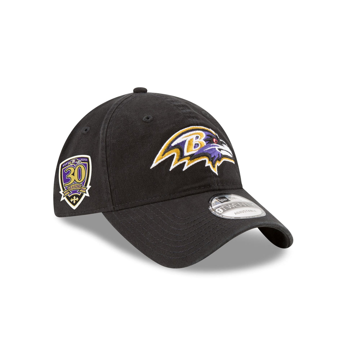 Baltimore Ravens 30th Anniversary 9TWENTY Adjustable Hat