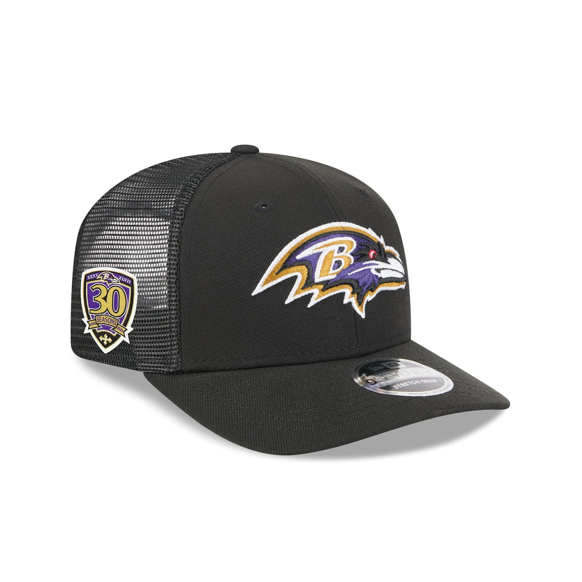 Baltimore Ravens 30th Anniversary 9SEVENTY Trucker Hat