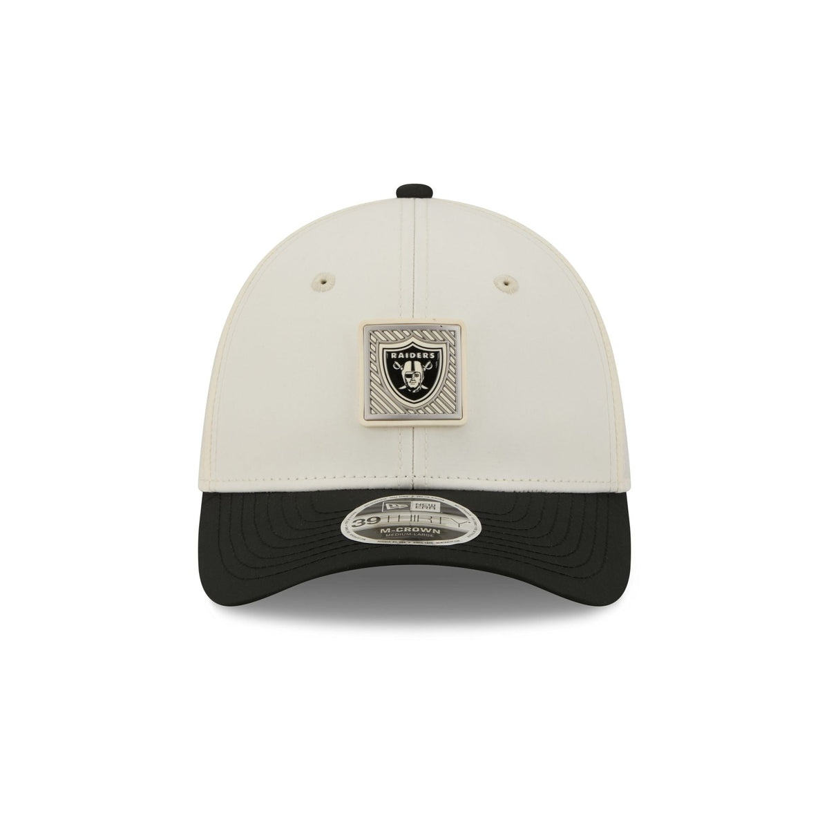 Las Vegas Raiders 2026 Training 39THIRTY M-Crown Stretch-Fit Hat