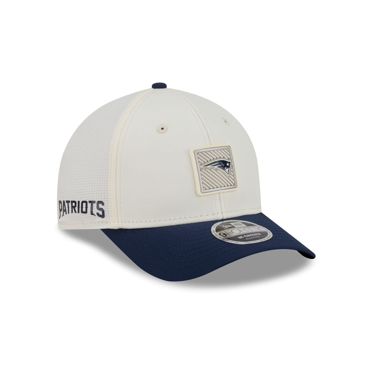New England Patriots 2026 Training 9FORTY M-Crown Snapback Hat