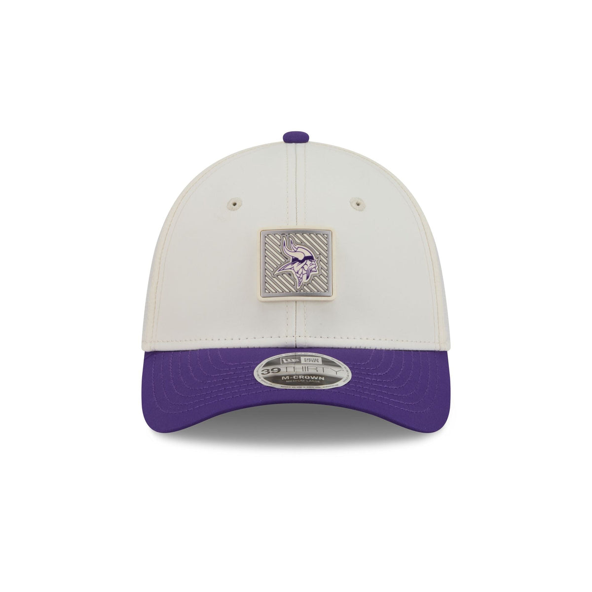 Minnesota Vikings 2026 Training 39THIRTY M-Crown Stretch-Fit Hat