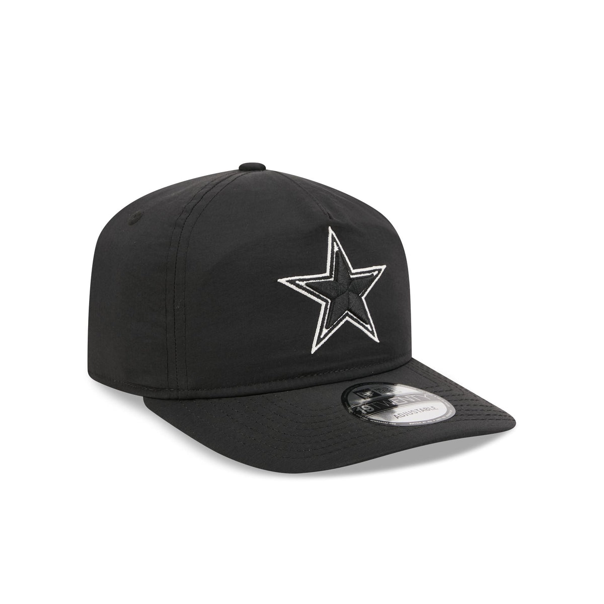 Dallas Cowboys Black Nylon 19TWENTY Adjustable Hat