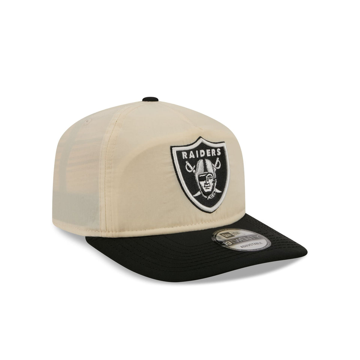 Las Vegas Raiders Chrome Nylon 19TWENTY Adjustable Hat