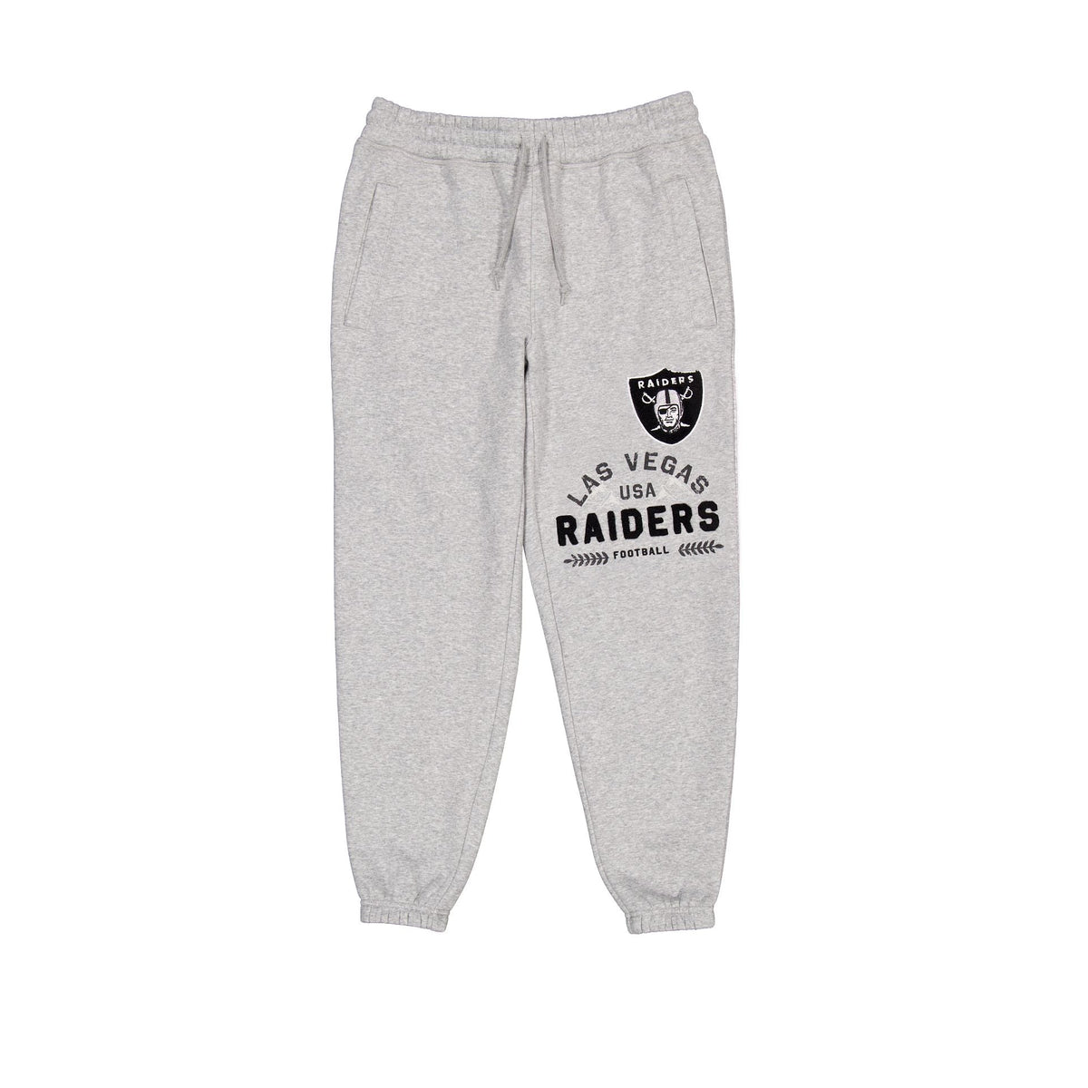 Las Vegas Raiders Heather Gray Varsity Sweatpants