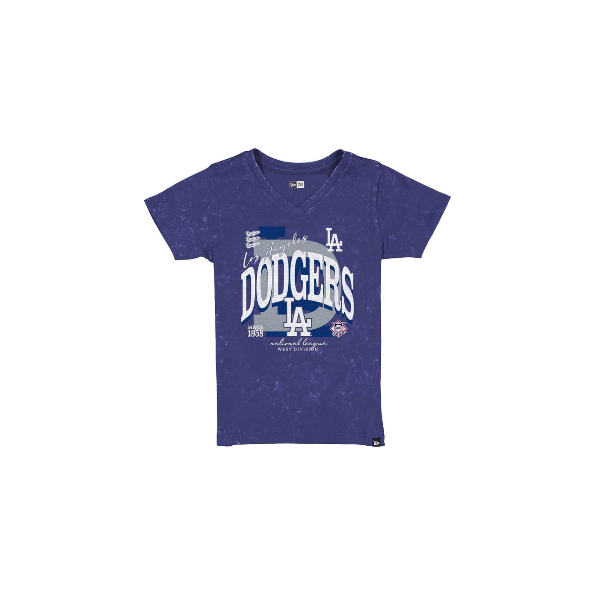 Los Angeles Dodgers Girls Washed T-Shirt