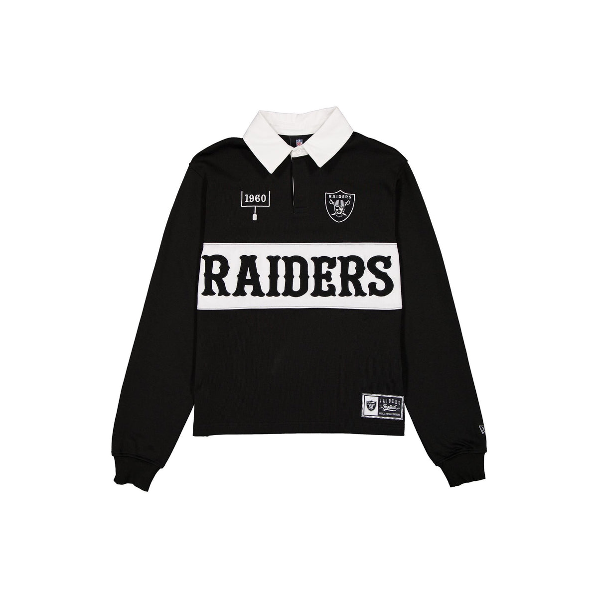 Las Vegas Raiders Long-Sleeve Rugby T-Shirt