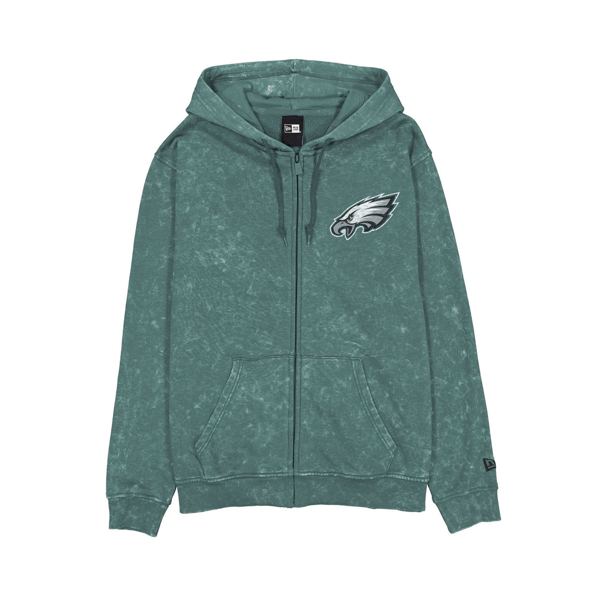 Philadelphia Eagles Washed Graphic Full-Zip Hoodie