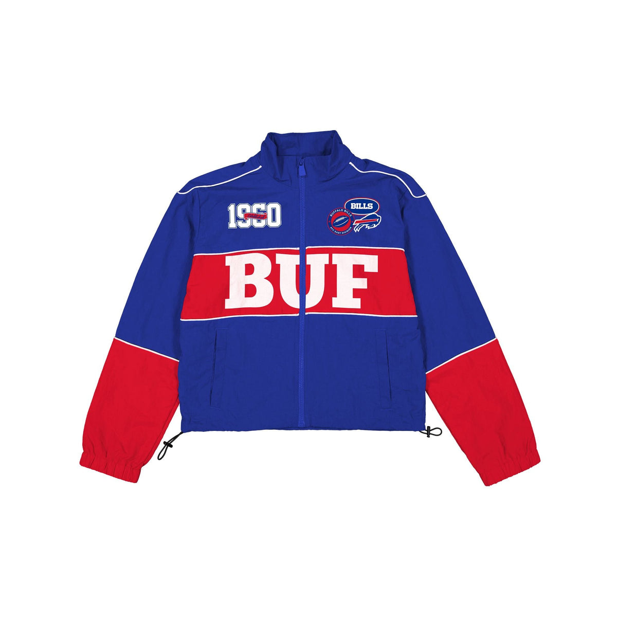 Buffalo Bills Women's Cropped Windbreaker