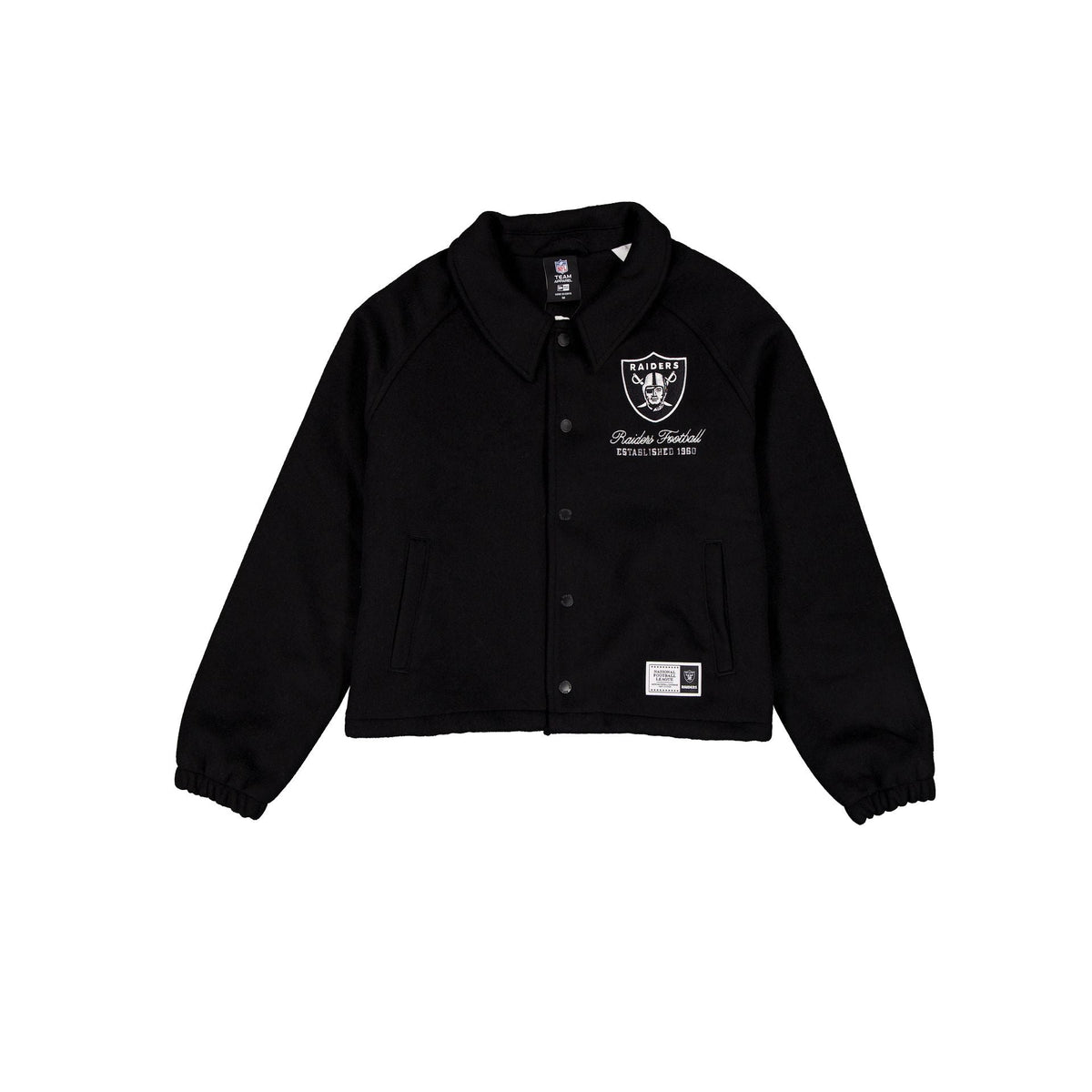 Las Vegas Raiders Women's Cropped Wool Jacket